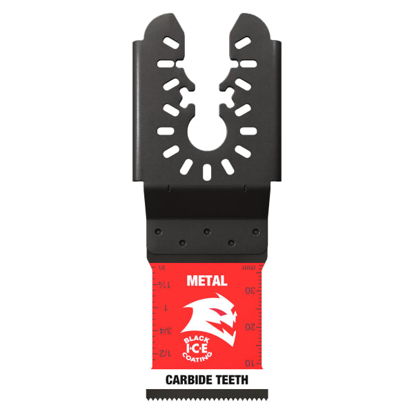 1-1/4" AMPED™ Steel Demon™ Universal Fit Carbide Teeth Oscillating Blades for Metal (3-Pack)