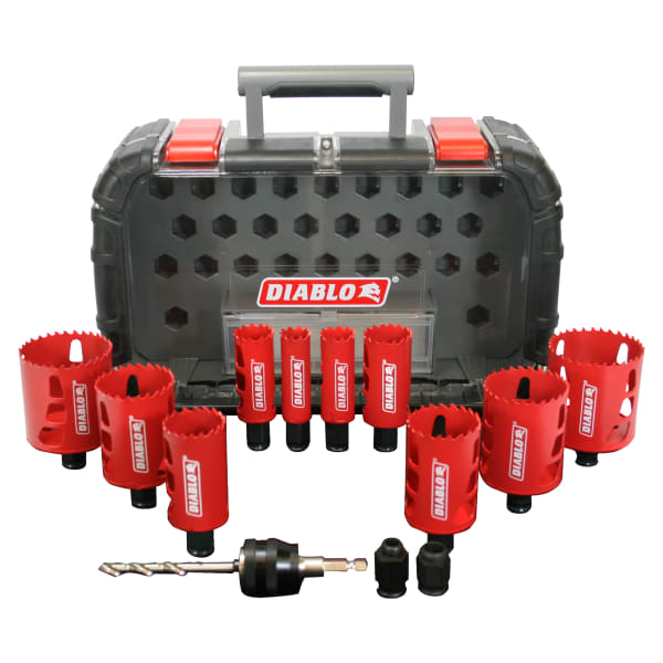 14 pc General Purpose Bi-Metal Hole Saw Set