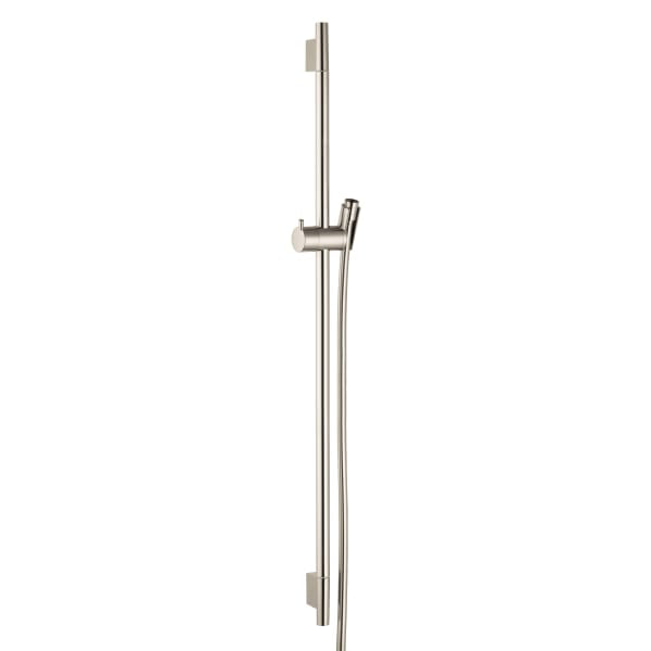 hansgrohe Unica Wallbar S, 24" in Brushed Nickel