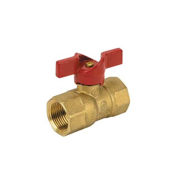 1/2" FIP - Gas Ball Valve, 2 Piece, 400 WOG