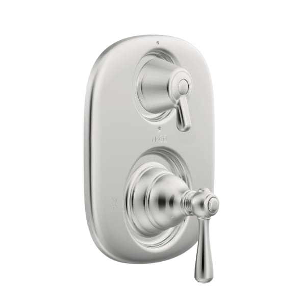 Moen Kingsley Moentrol with Transfer Valve 2-Handle Valve Trim Kit in Chrome (Valve Not Included)