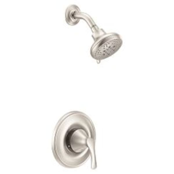 Moen Seena Spot resist brushed nickel Posi-Temp(R) shower only