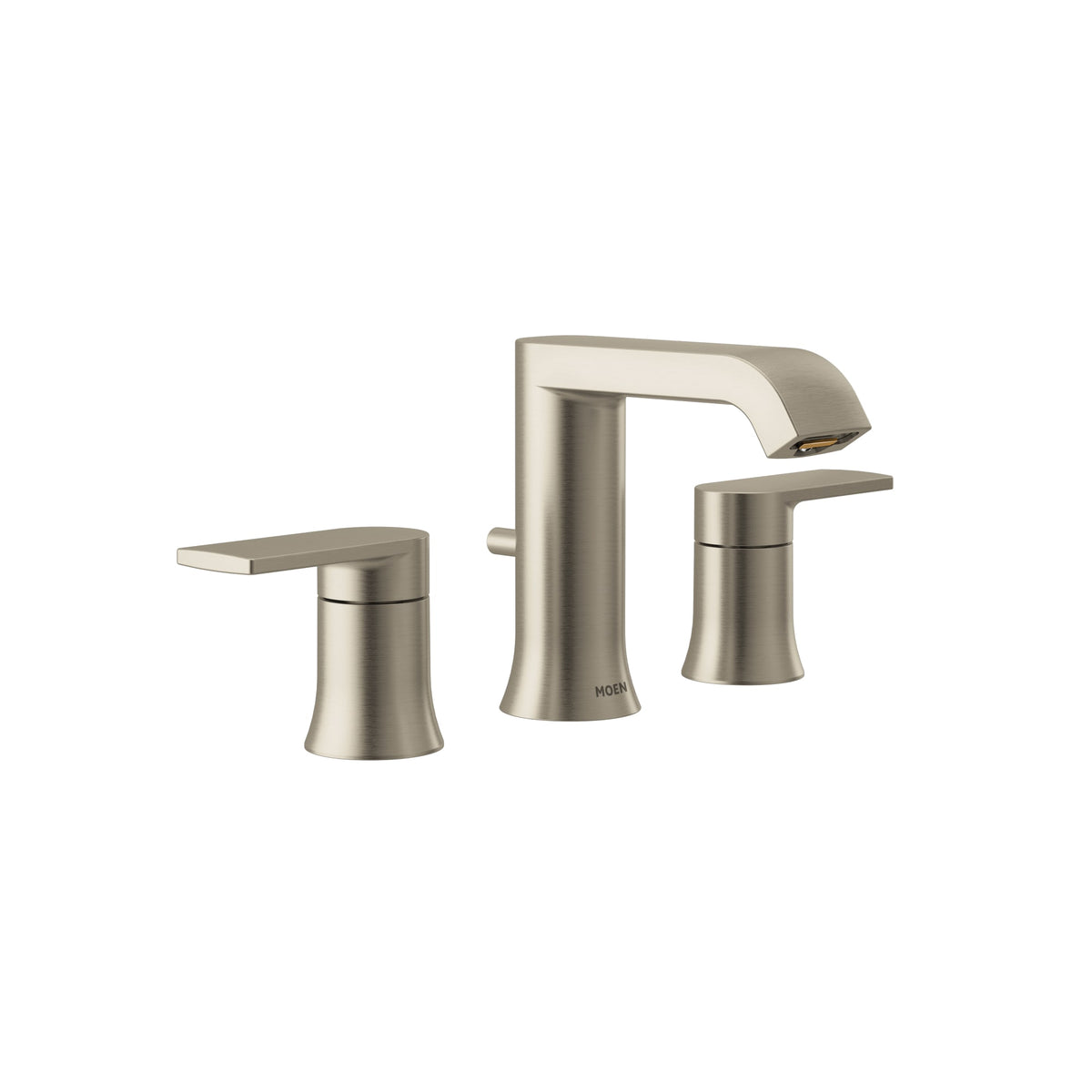 Moen T6708BN Genta LX Two-Handle Bathroom Faucet Trim, 1.2 GPM, Brushed Nickel (Valve Not Included)