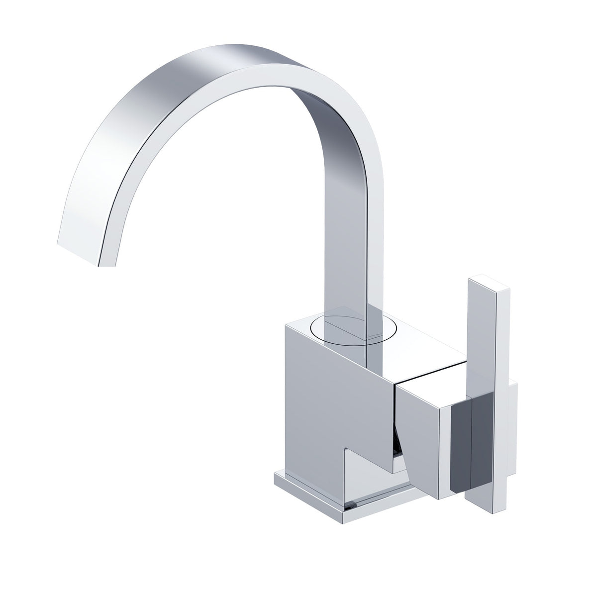 Gerber D221144 Sirius 1H Lavatory Faucet Single Hole Mount w/ Metal Touch Down Drain 1.2gpm Chrome