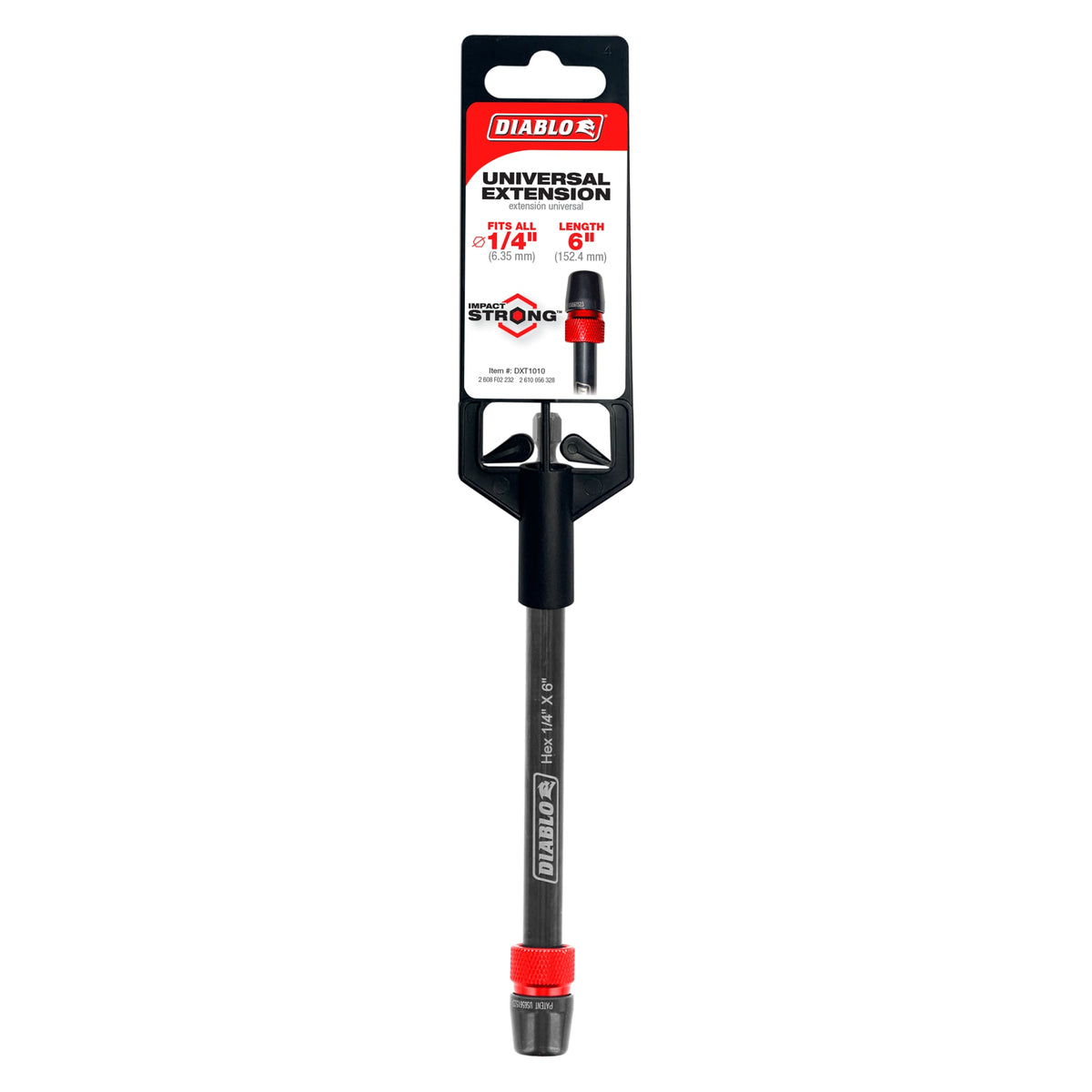 Diablo 1/4" x 6" Universal Extension for Drills