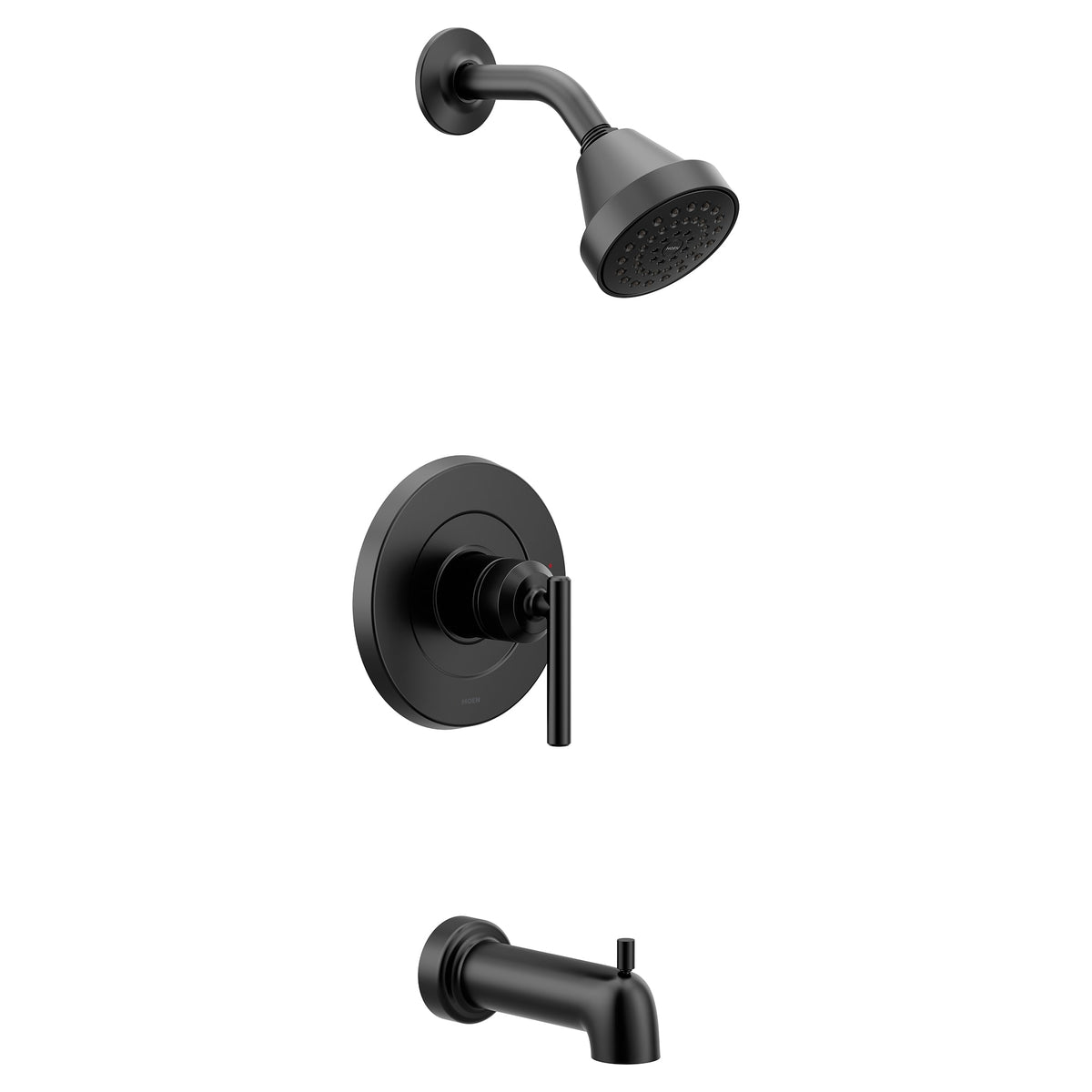 Moen UT2903EPBL Gibson M-CORE 2-Series Eco-Performance 1-Handle Tub and Shower Trim Kit in Matte Black (Valve Sold Separately)