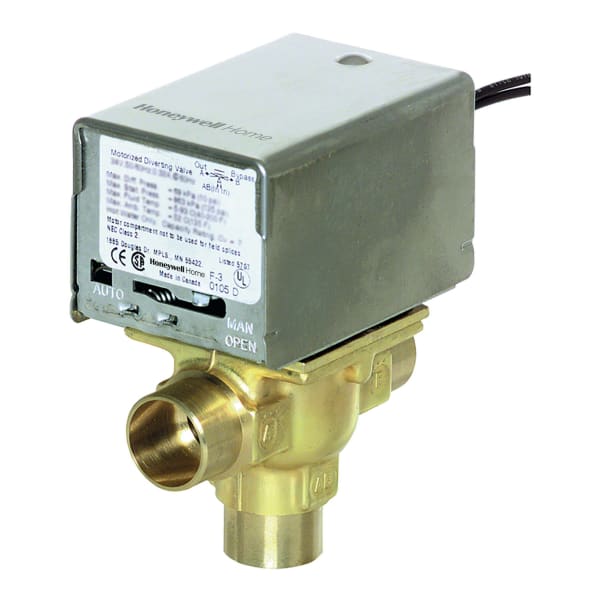 24 Vac 3/4 in Sweat N.C. QuickFit Zone Valve