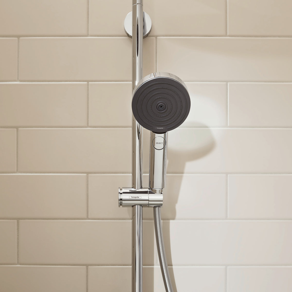 hansgrohe Pulsify S Wallbar Set 105 3-Jet 24", 1.75 GPM in Chrome