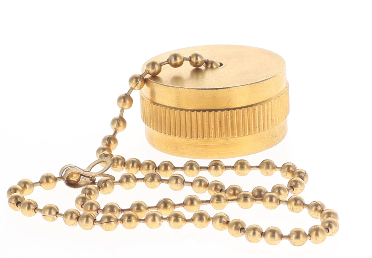 Pasco 3/4 FHT Hose Cap w/Chain