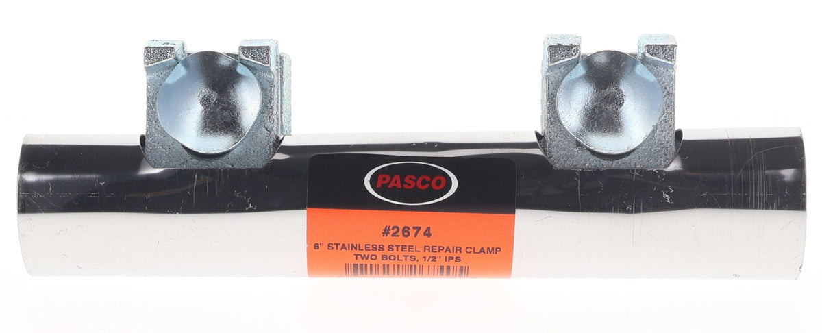 Pasco 1/2" x 6" Repair Clamp