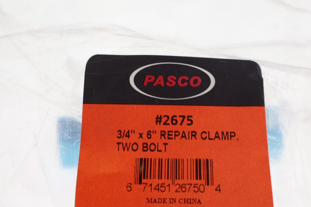 Pasco 3/4" x 6" Repair Clamp