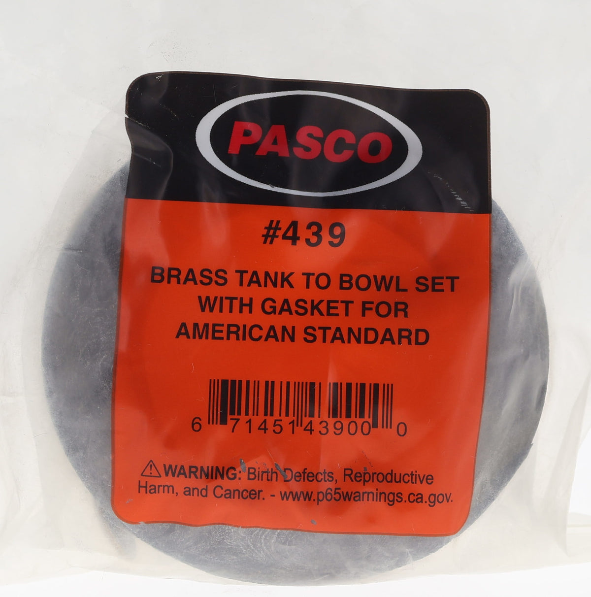 Pasco Brass Tank/Bowl Set American Standard Ga