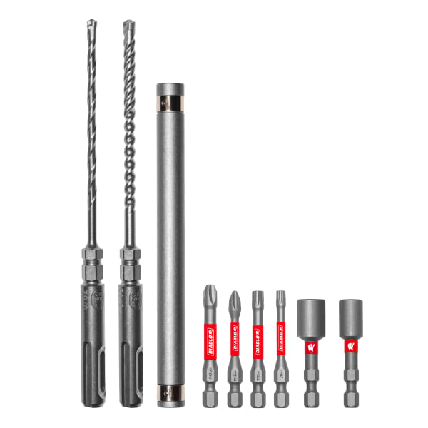 9pc Concrete Anchor Drive Installation Set (9-Piece)