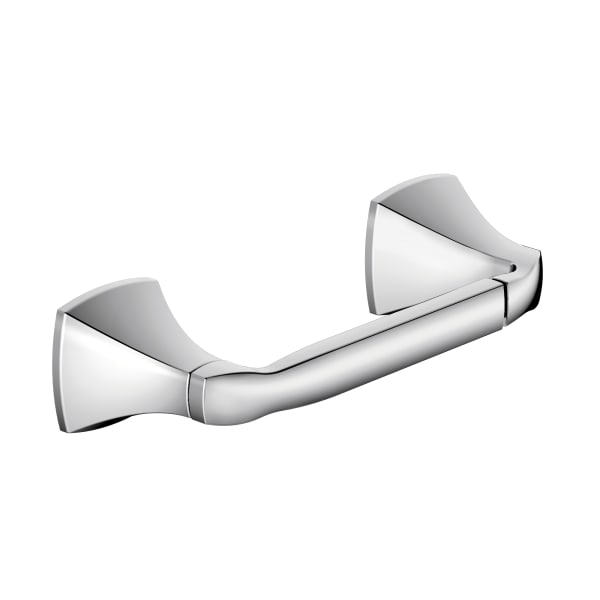 Moen Voss Pivoting Double Post Toilet Paper Holder in Chrome