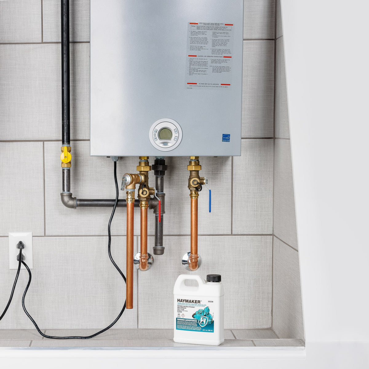 Hercules® 32 oz. Haymaker™ Tankless Water Heater Descaler