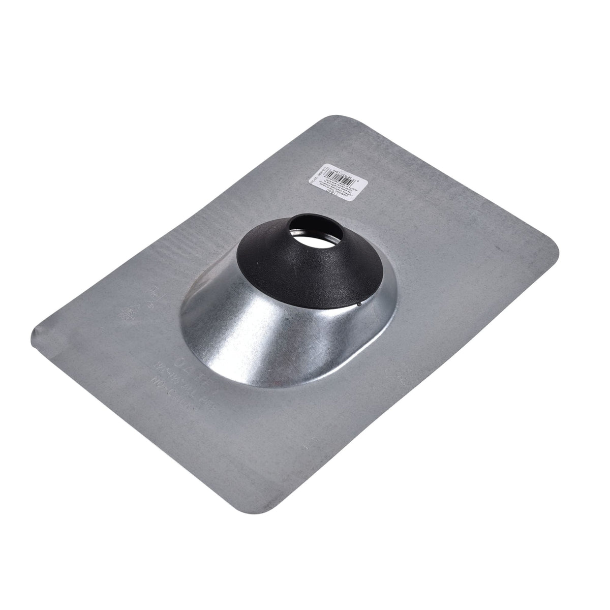 Oatey® 1.25 in. - 1.5 in. Galvanized No-Calk 9 in. x 12.5 in. Base Roof Flashing