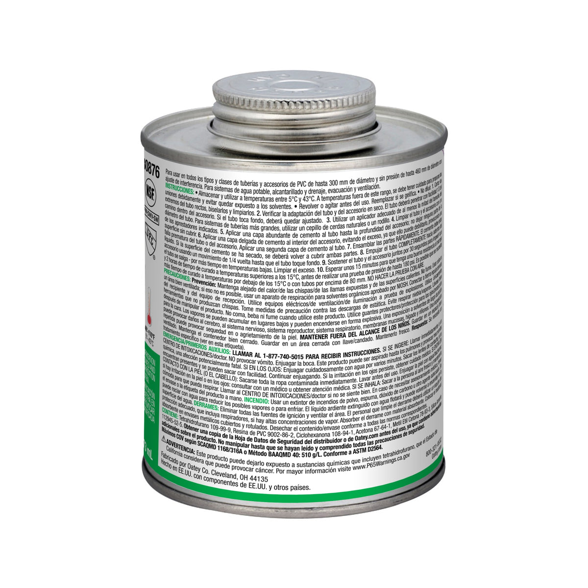 Oatey® 16 oz. PVC Heavy Duty Clear Cement