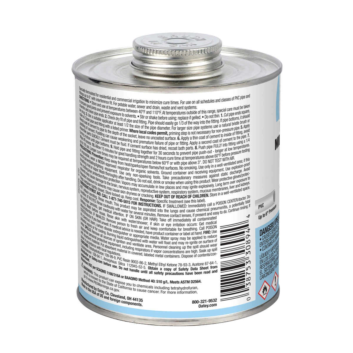 Oatey® 32 oz. PVC Rain-R-Shine® Blue Cement