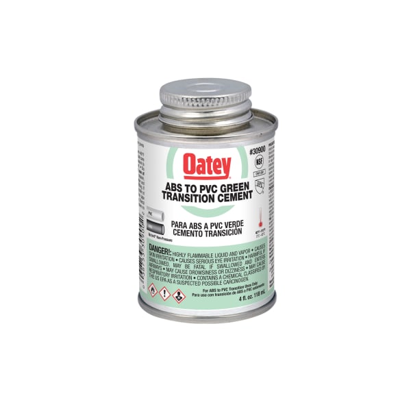 Oatey® 4 oz. ABS To PVC Transition Green Cement