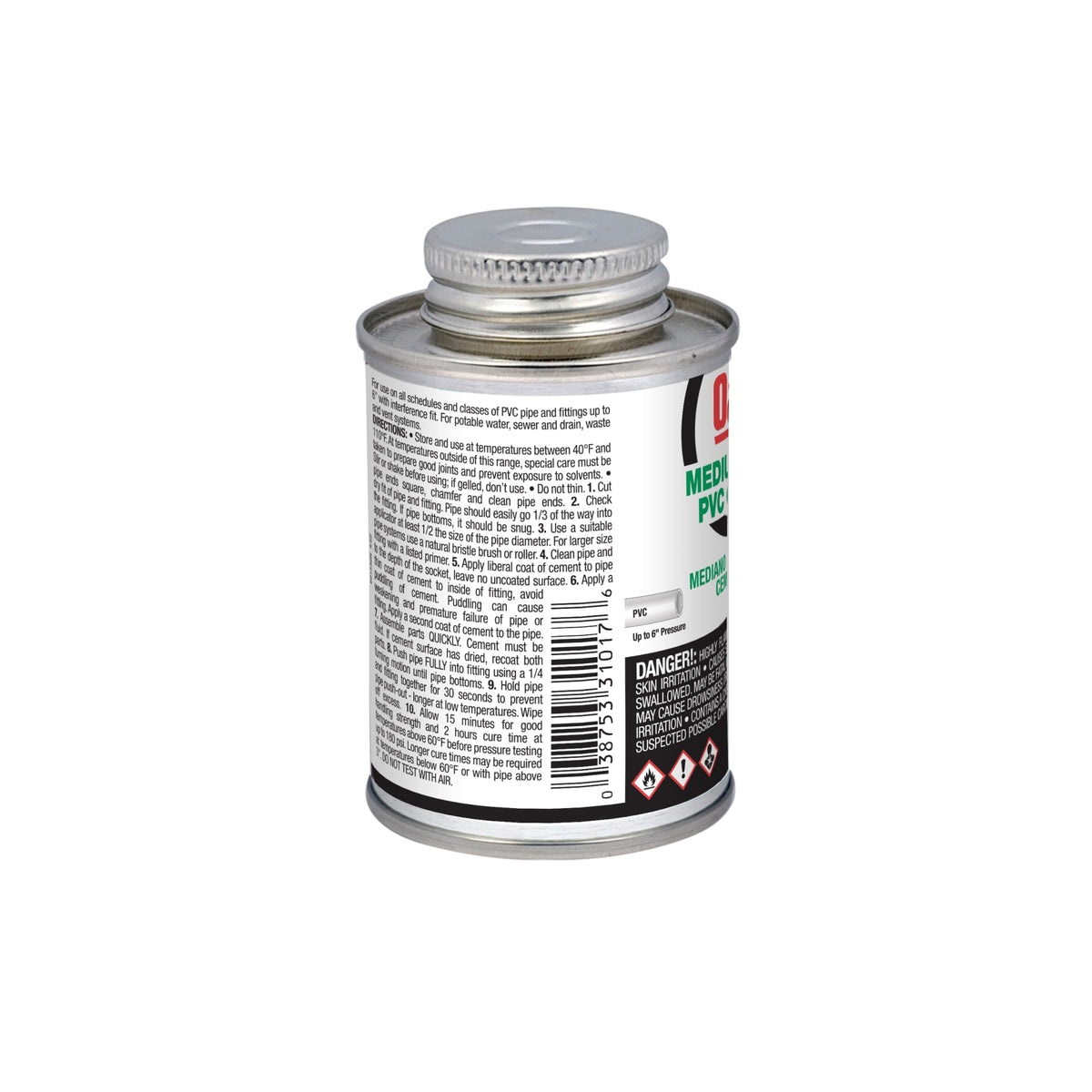Oatey® 4 oz. PVC Medium Body Clear Cement