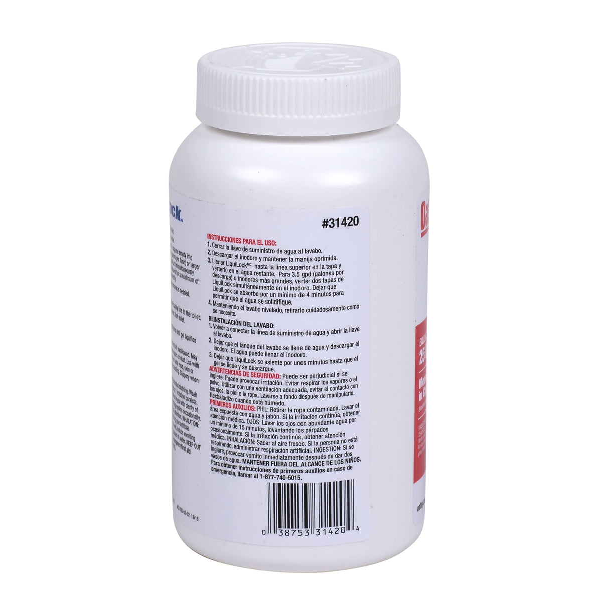 Oatey® 445 gram Liquilock Gel Bulk Bottle