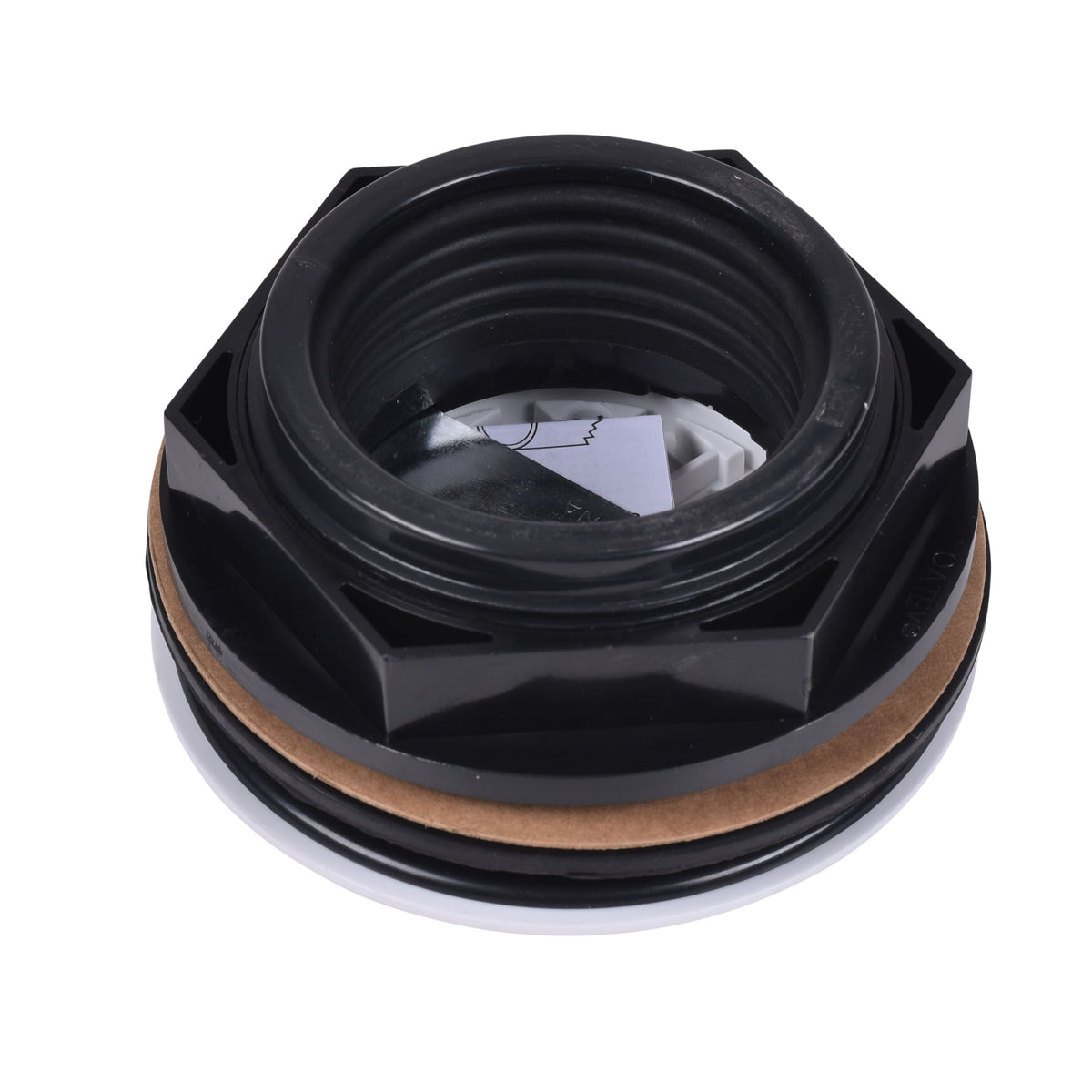 Oatey® 2 in. ABS No-Caulk Shower Drain with Round Plastic Strainer