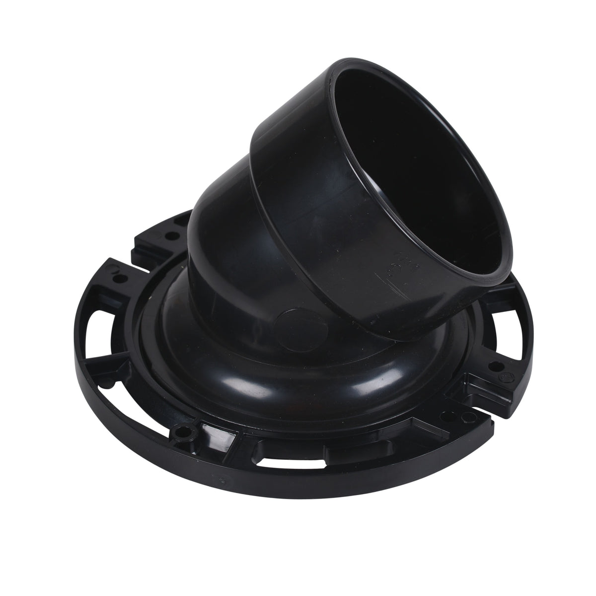 Oatey® 3 in. or 4 in. ABS 45° Closet Flange with Plastic Ring without Test Cap