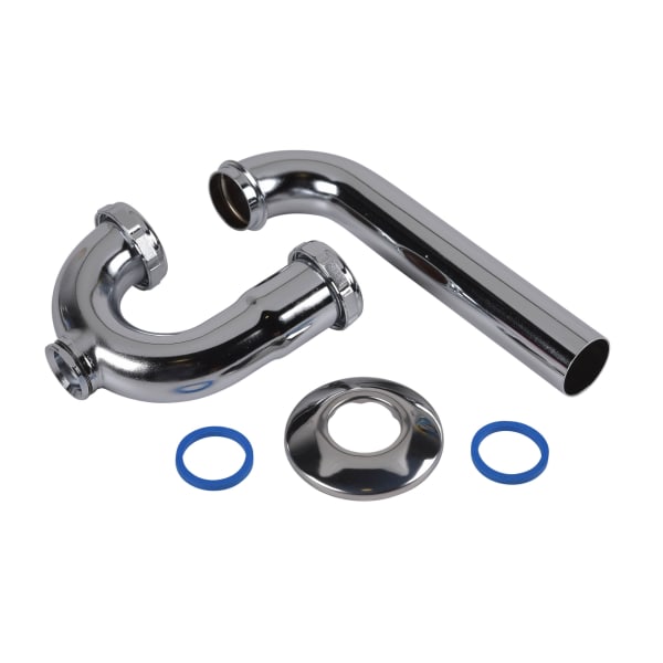 Dearborn® 1-1/4 in. P-Trap w/ Cleanout - 17 Ga.
