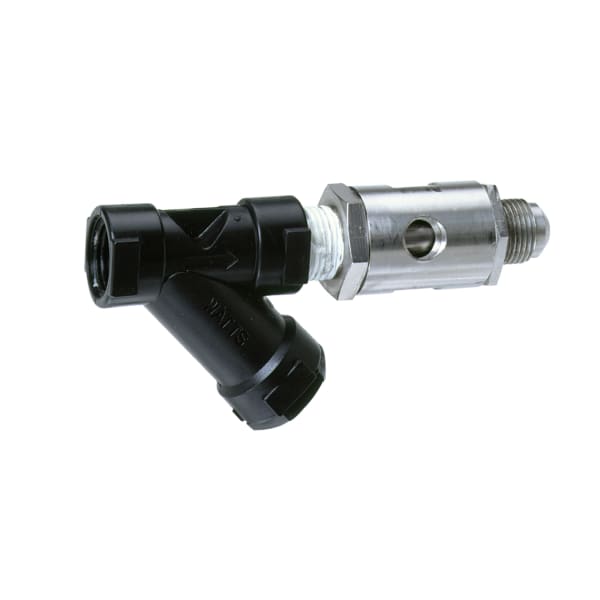 3/8" Dual Check Valve Backflow Preventer, Atmospheric Vent, Wye Pattern Strainer, Female NPT Outlet Connection