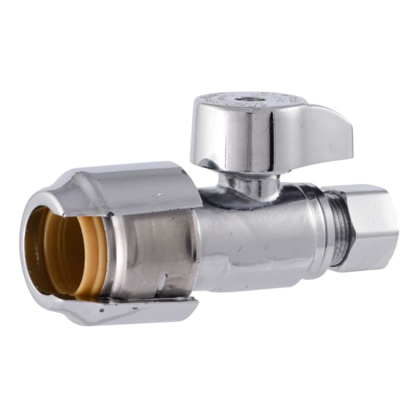 1/2" x 1/2" SharkBite Max Straight Stop - (PTC x COMP)