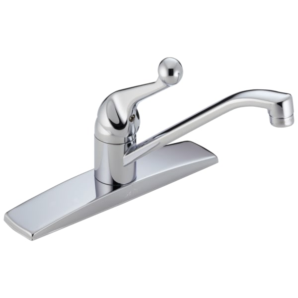 Delta 100 Series Single Handle Kitchen Faucet Chrome
