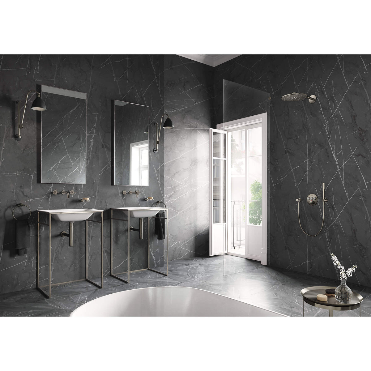Stick Hand Shower - 1 Spray, 1.75 gpm in GROHE BRUSHED NICKEL