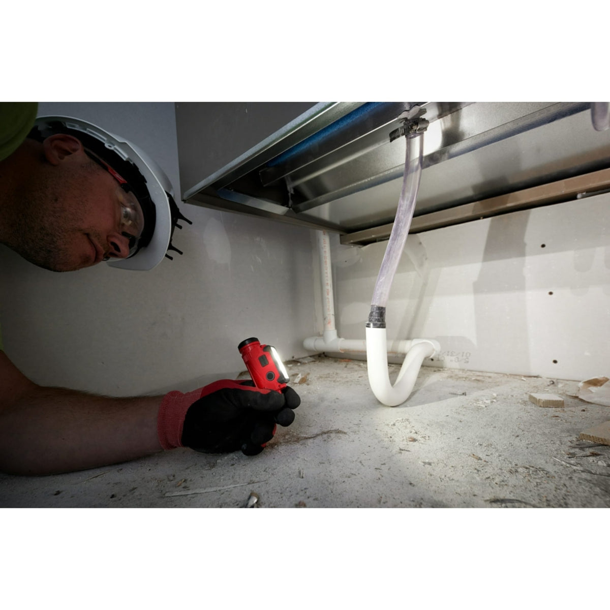 Milwaukee Tools REDLITHIUM™ USB Hard Hat Headlamp