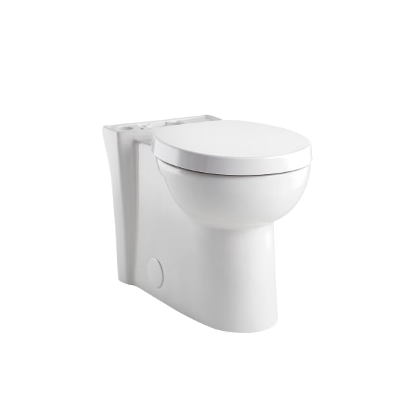 Studio® Skirted Chair Height Round Front Bowl With Seat White