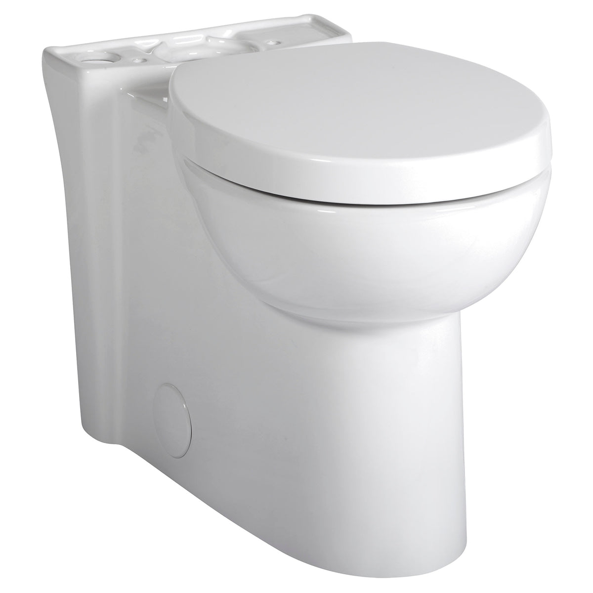 American Standard Studio® Skirted Chair Height Round Front Bowl With Seat White