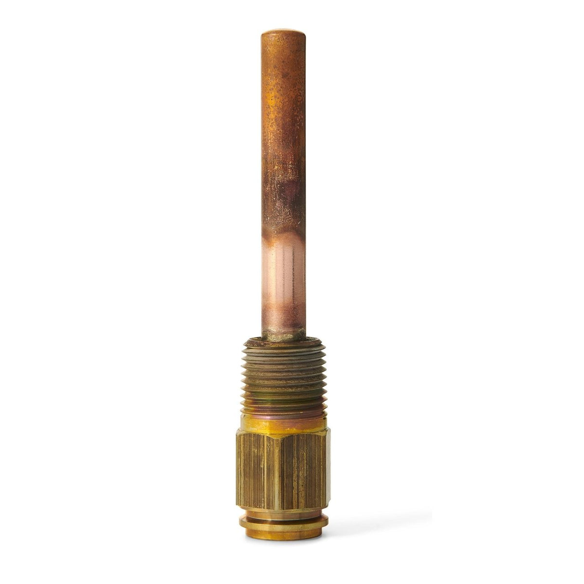 Resideo 121371L/U Copper Well Assembly, 1/2 in NPT, 3 in Insertion, 3 in Insulation
