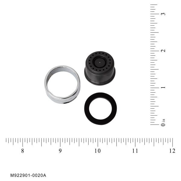 0.5 gpm/1.9 L/min Pressure-Compensating Non-Aerated Spray Chrome