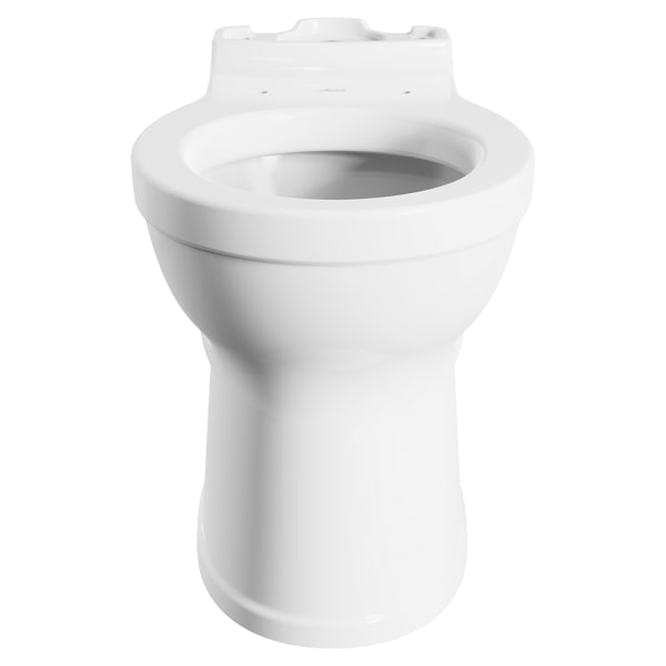 Champion® PRO Chair Height Round Front Bowl White