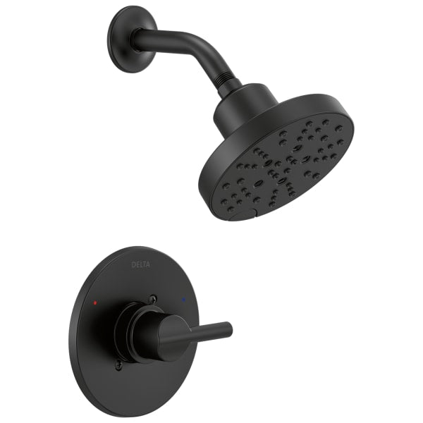 Delta Nicoli® Monitor® 14 Series H2Okinetic® Shower Matte Black