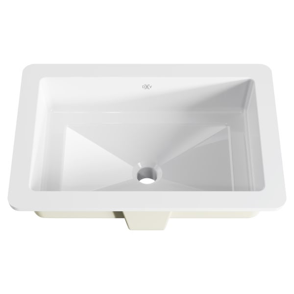 POP® Rectangular Sink in CANVAS WHITE