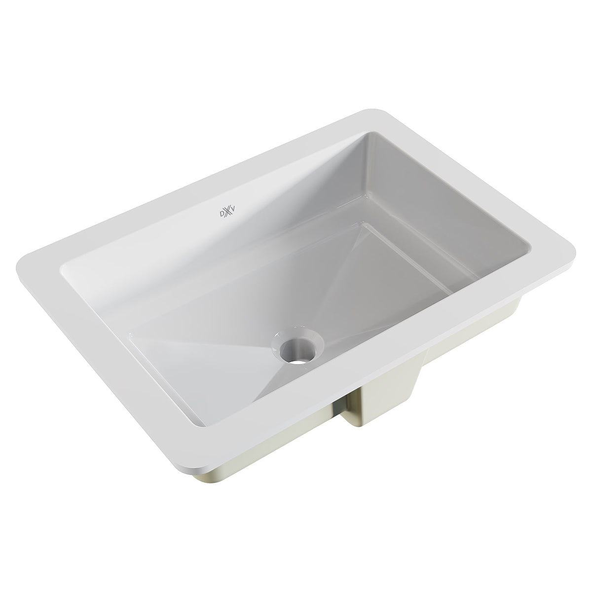 DXV POP® Rectangular Sink in CANVAS WHITE