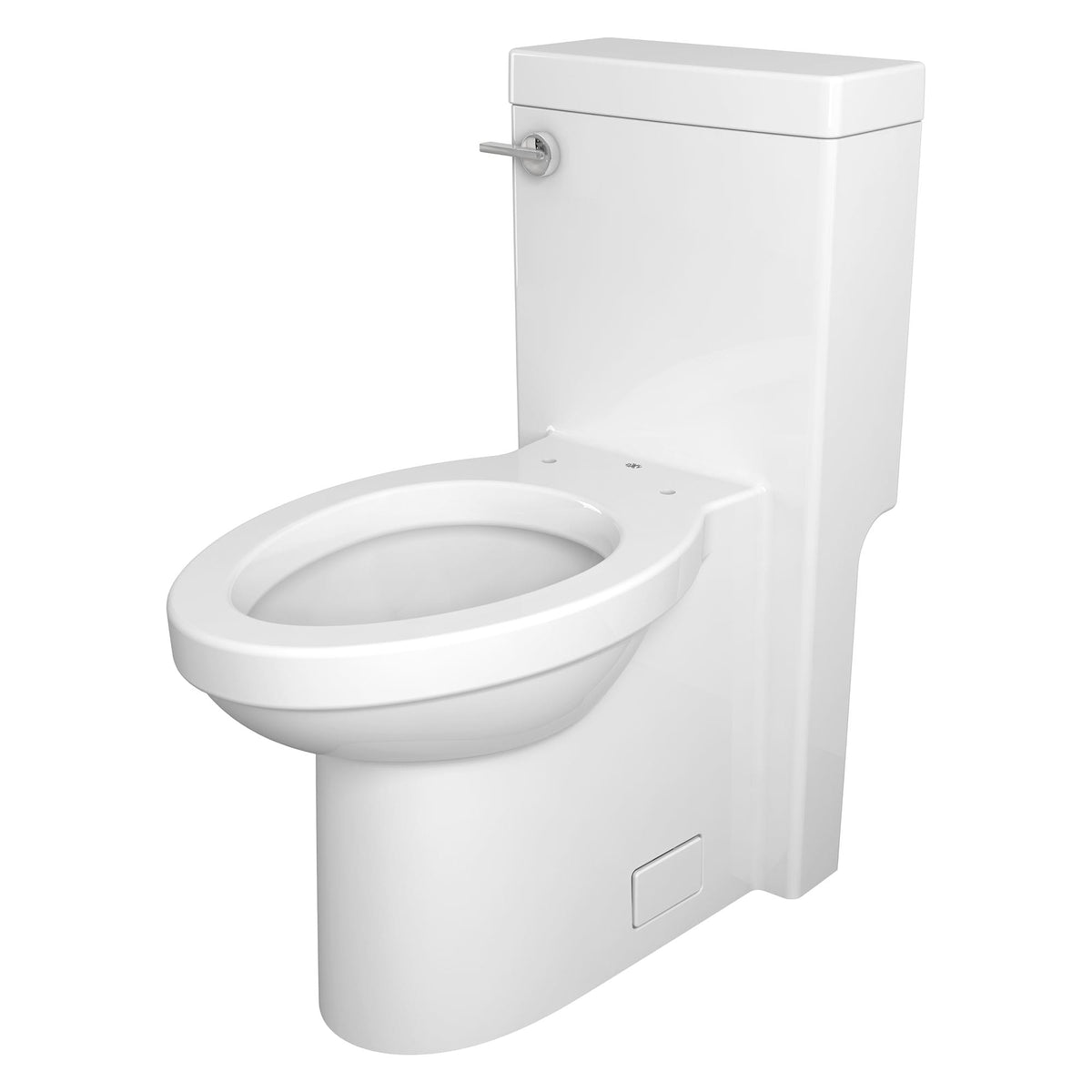 DXV D22015F101.415 Cossu One-Piece Chair Height Elongated Toilet with Seat in CANVAS WHITE
