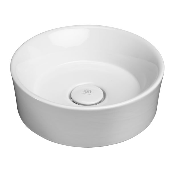 POP® Round Vessel Sink in CANVAS WHITE