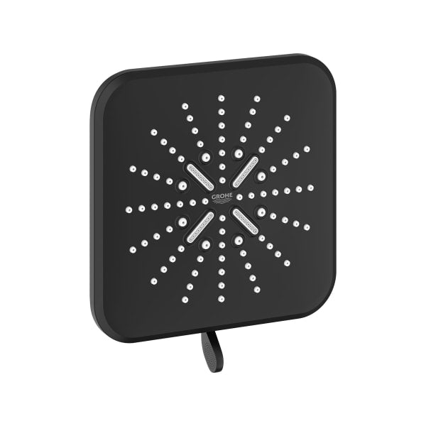 Shower Head, 6-1/2" - 3 Sprays, 1.75gpm in MATTE BLACK