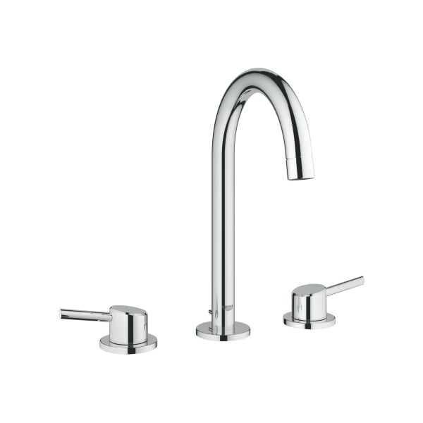 8" Widespread 2-Handle L-Size Bathroom Faucet 1.2 GPM in GROHE CHROME