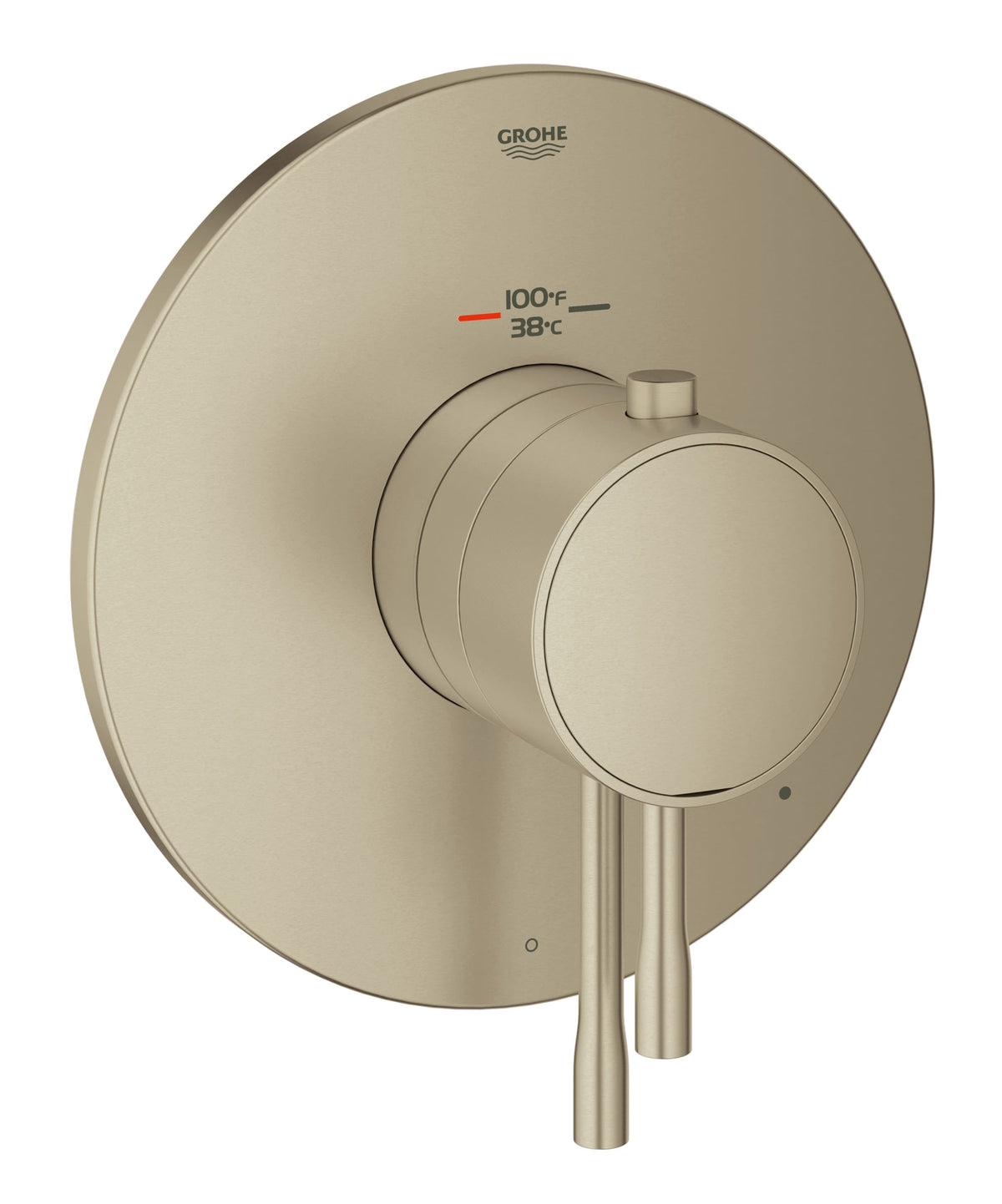 Single Function Thermostatic Valve Trim in GROHE BRUSHED NICKEL