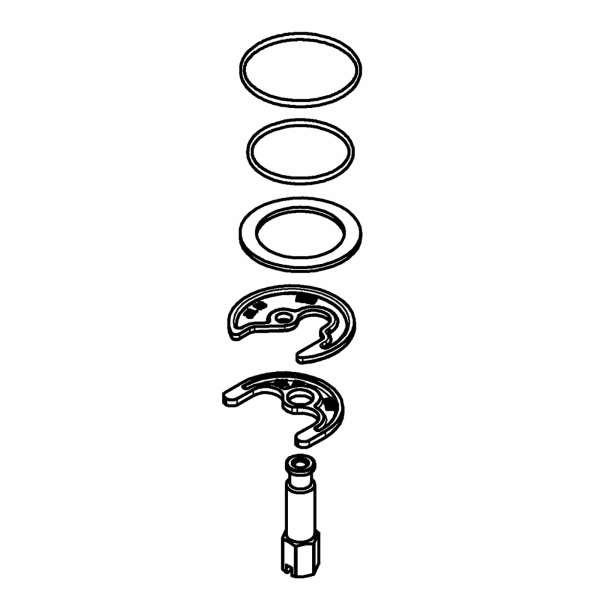 Mounting Set in GROHE CHROME
