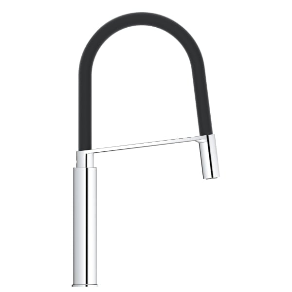 Single-Handle Semi-Pro Dual Spray Kitchen Faucet 1.75 GPM in GROHE CHROME