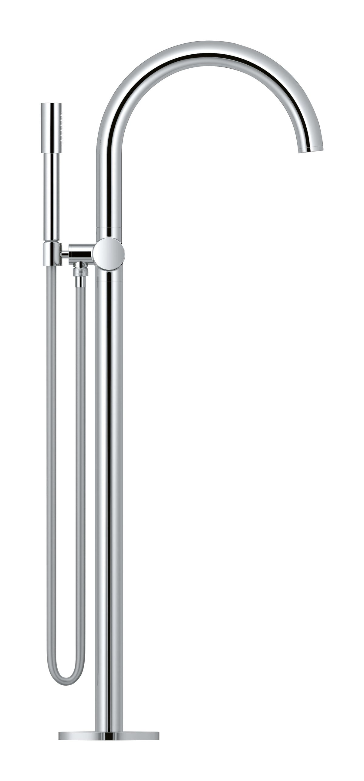 Single-Handle Freestanding Tub Faucet with 1.75 GPM Hand Shower in GROHE CHROME 32653003