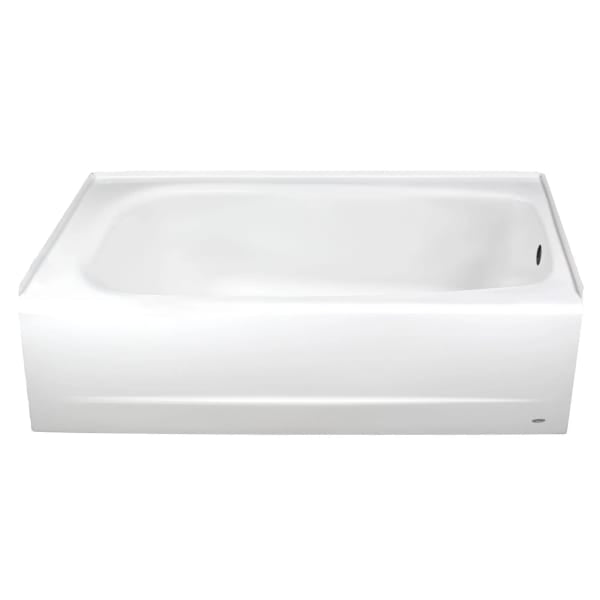 Cambridge® Americast® 60" x 32" Integral Apron Bathtub With Right-Hand Drain White